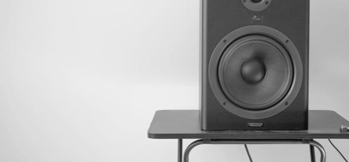 gray speaker
